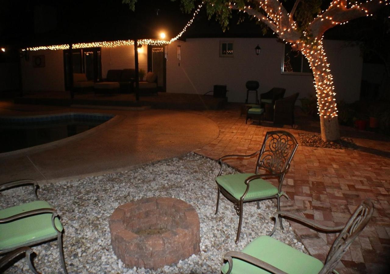 Villa Tempe Escape With Heated Pool, Billiards & Firepit Fun Extérieur photo