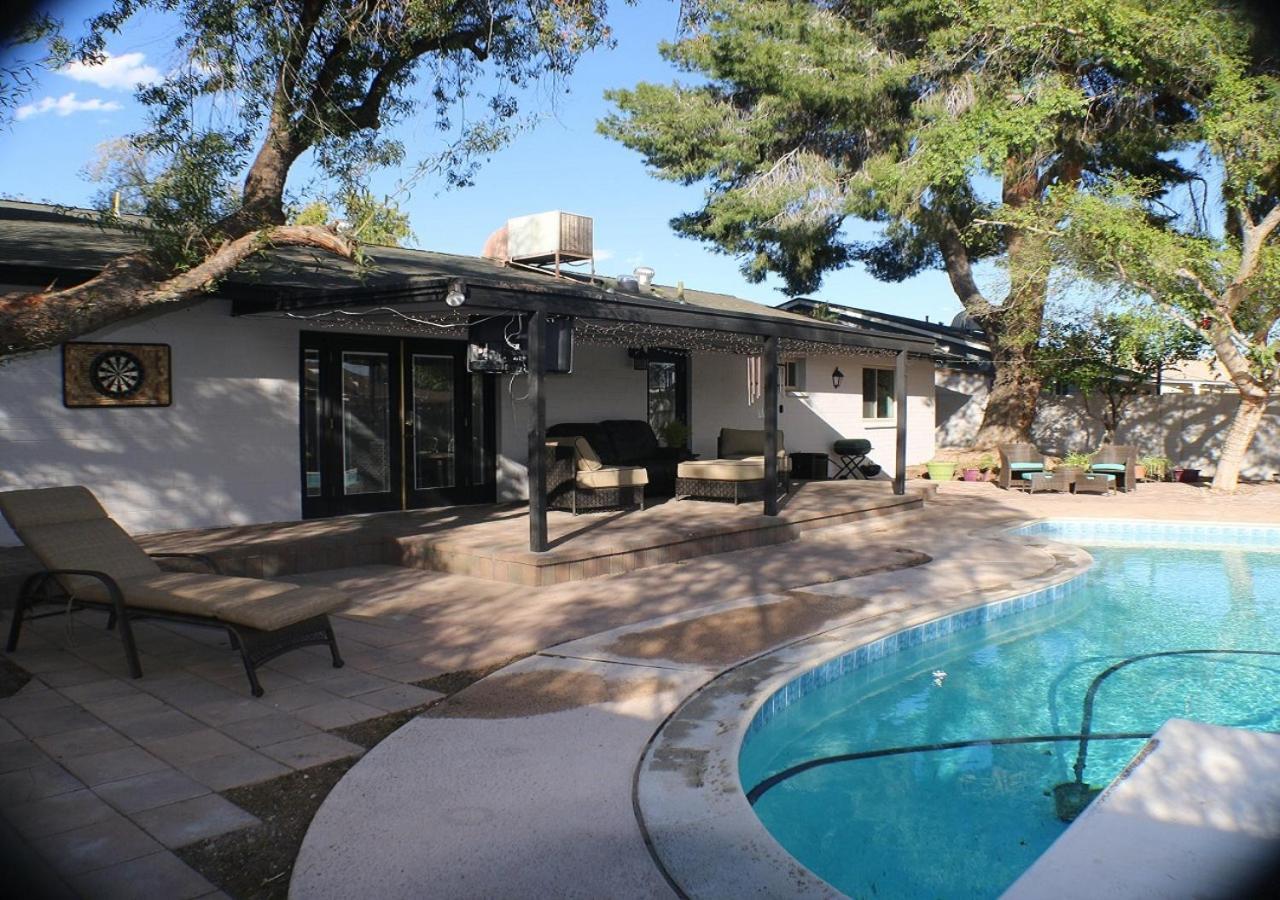 Villa Tempe Escape With Heated Pool, Billiards & Firepit Fun Extérieur photo